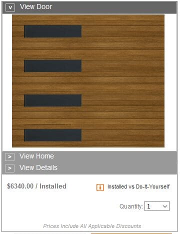 HOME DEPOT MODERN COLLECTION PRICING SIDE WINDOWS