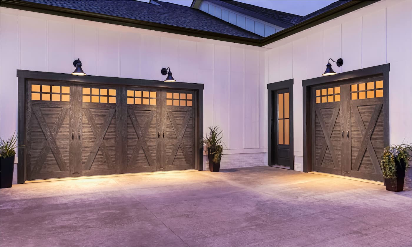 woodeen garage door